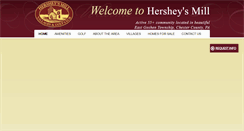 Desktop Screenshot of hersheysmill55plus.com